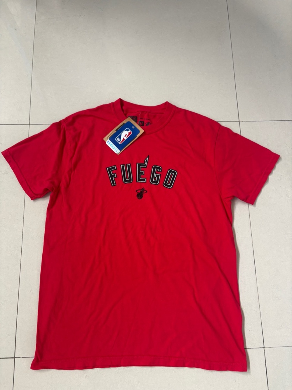 Miami Heat Fuego Court Culture New Tshirt